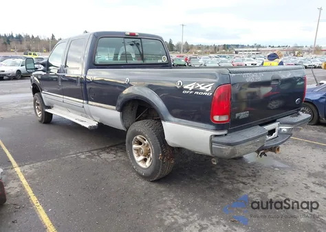 2000 Ford F-350 Lariat/Xl/Xlt из США, поврежденный, VIN 1FTSW31F1YEC49966